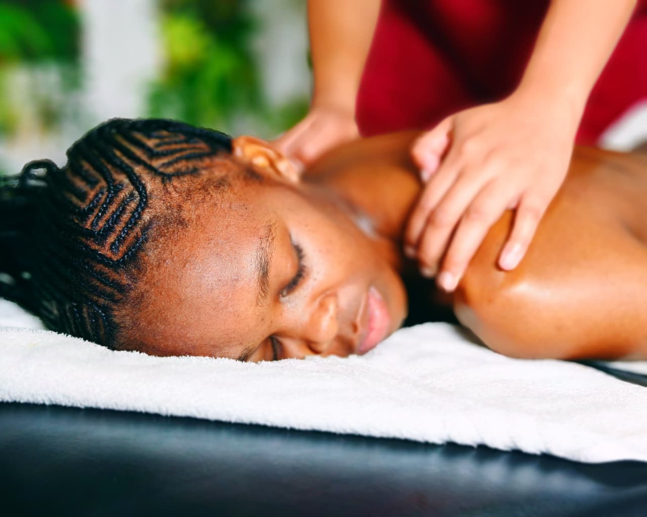 Lilitha Wellness Spa massage close-up